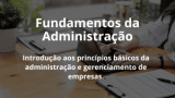Fundamentos da Administração