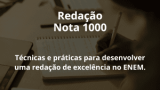 Redação Nota 1000